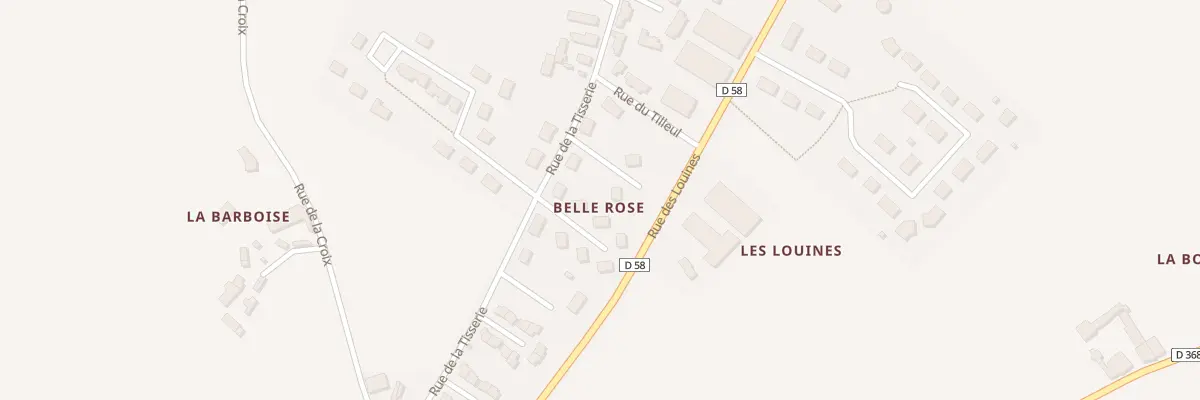 Plan du 1 Rue du Clos de la Renaudière à Pouzay