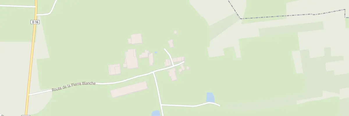 Plan du 7 Rte de la Pierre Blanche à Montbron