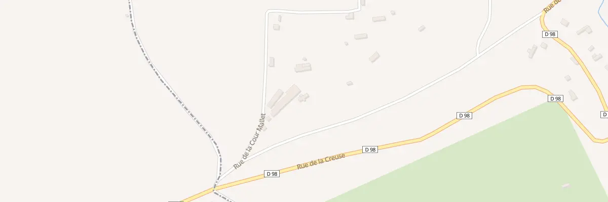 Plan du 26 Rue de la Cour Mallet à Saint-Étienne-l’Allier