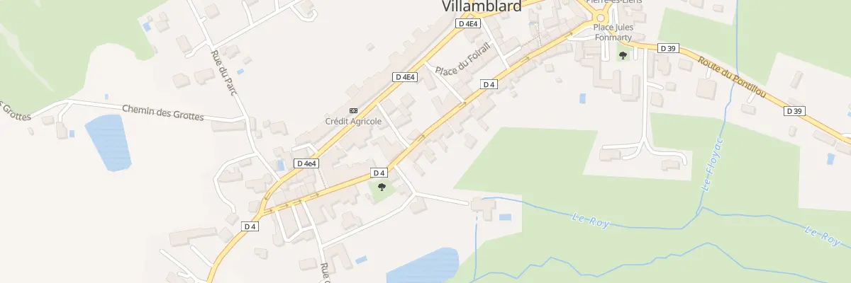 Plan du 38 Rue Gabriel Reymond à Villamblard
