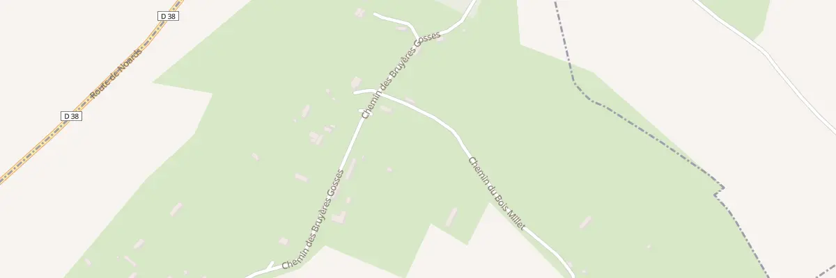 Plan du 481 Che des Bruyères Gosses à Épreville-en-Lieuvin