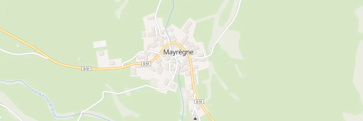 Plan du 205 Rue d’Oueil à Mayrègne