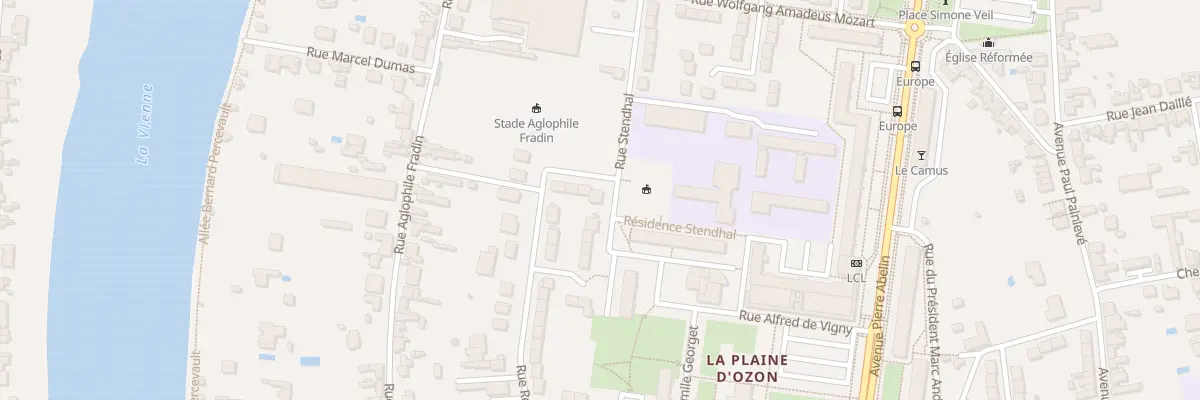 Plan du 58 Rue René Boylesve à Châtellerault