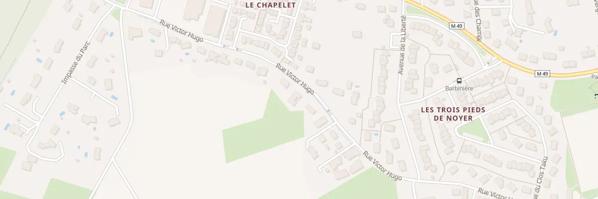 Plan du 47 Rue Victor Hugo à Luynes