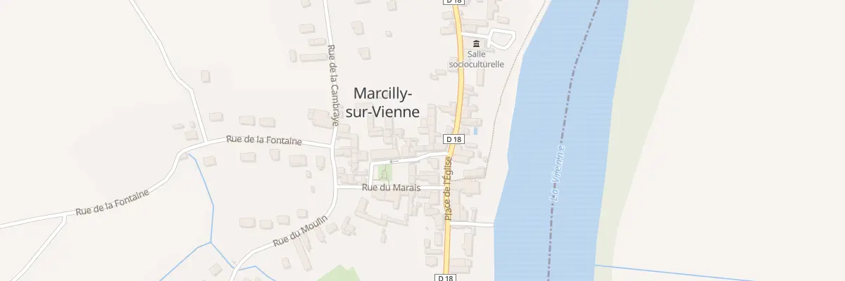 Plan du 4 Rue Saint-Blaise à Marcilly-sur-Vienne