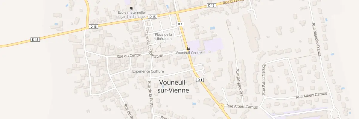 Plan du 26 Pl de La Libération à Vouneuil-sur-Vienne