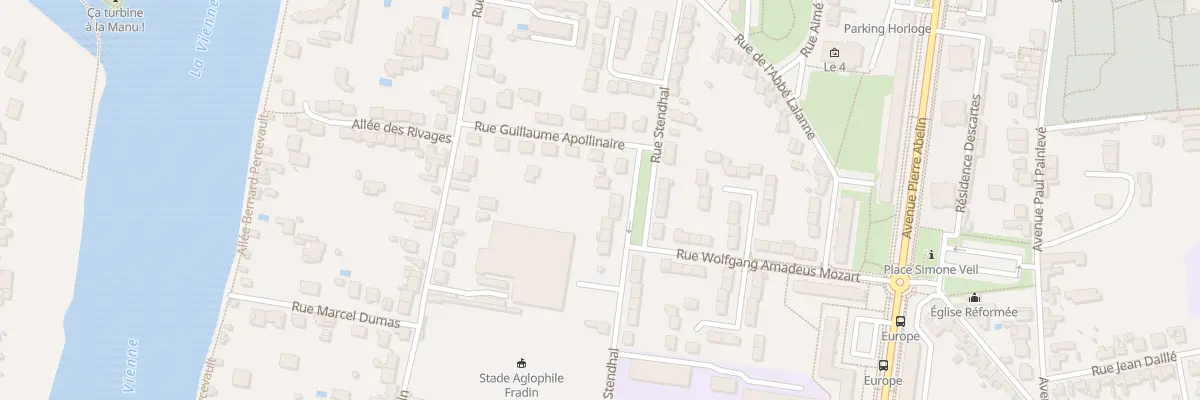 Plan du 31 Rue Stendhal à Châtellerault