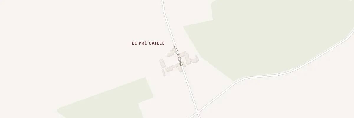 Plan du 5 Le Pré Caille à Tercé