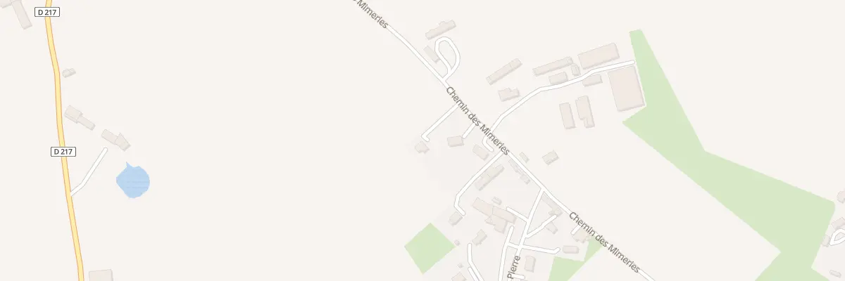Plan du 658 Che des Mimeries à Hattenville