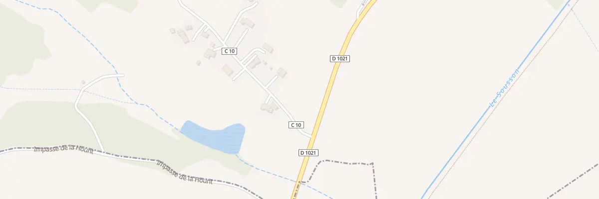 Plan du 5280 A en Martin à Lasséran