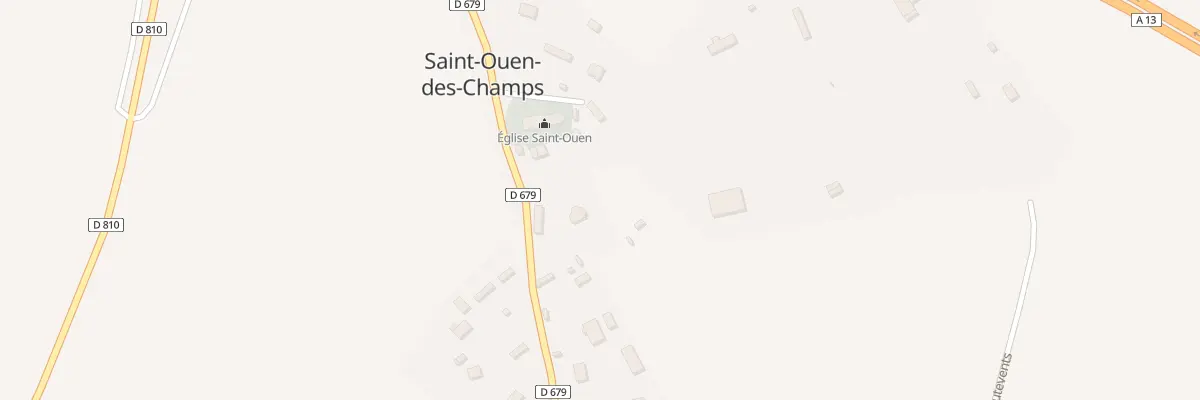 Plan du 447 Rte de la Mairie - St Ouen au Perrey