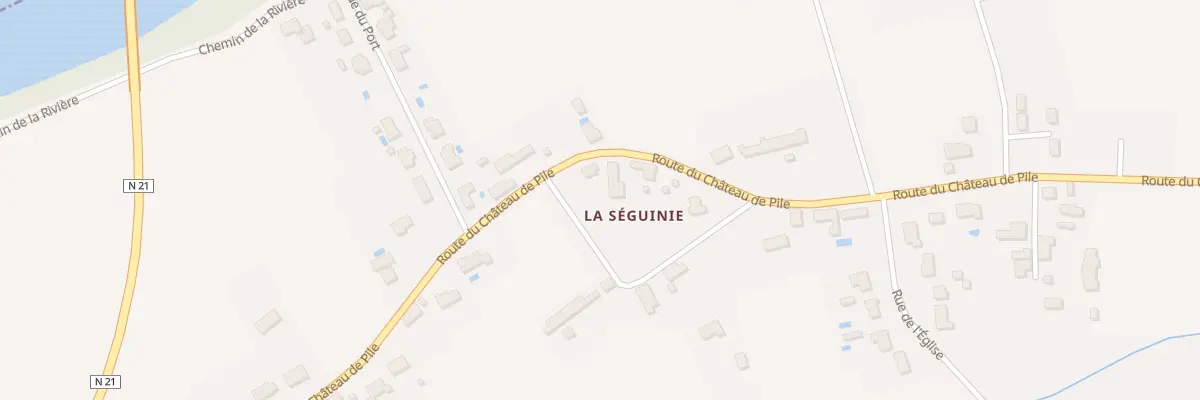 Plan du 718 Rte du Château de Pile à Cours-de-Pile