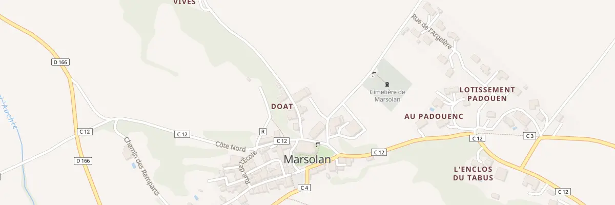 Plan du 5035 A Doat à Marsolan