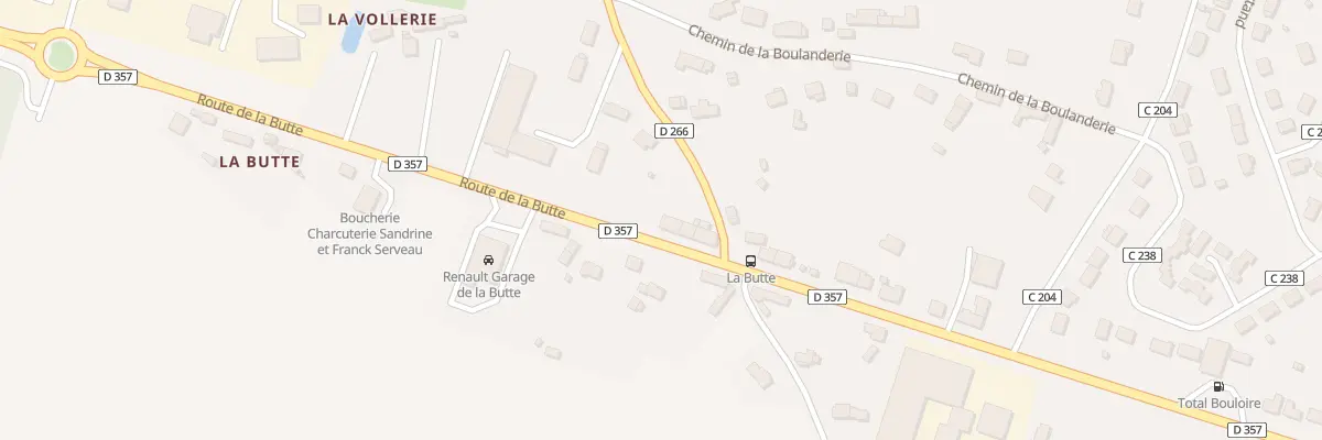 Plan du 24 Rte de la Butte à Bouloire