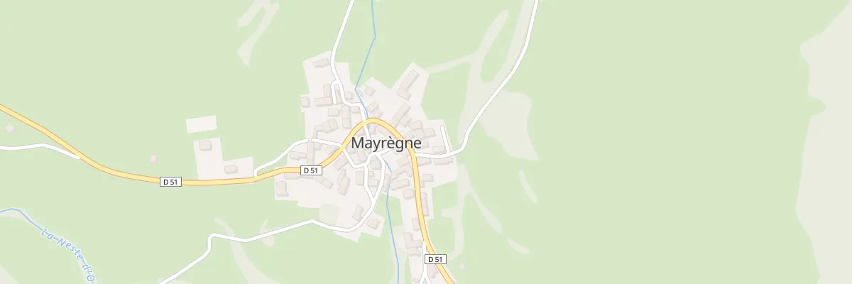 Plan du 6 Village à Mayrègne
