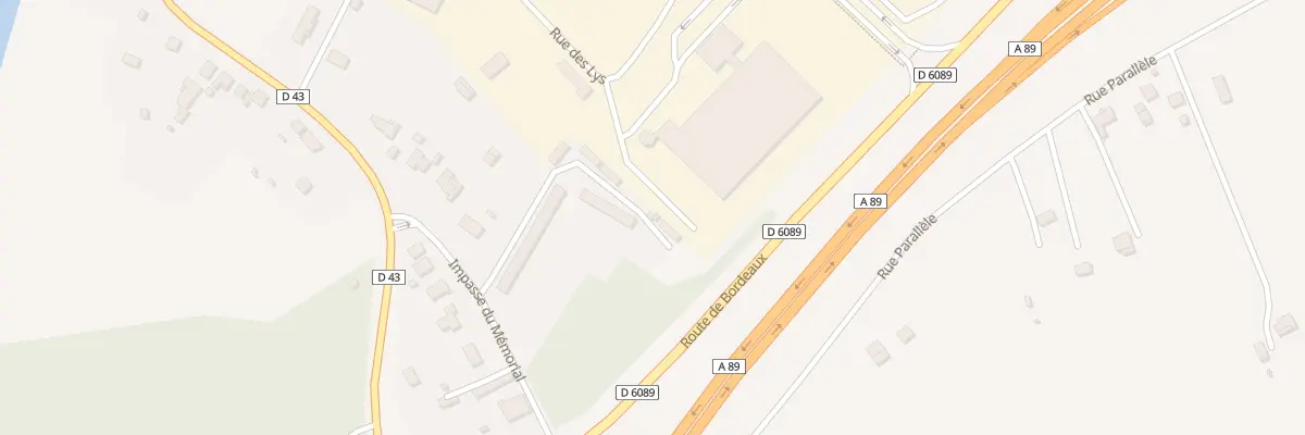 Plan du 1157 Les Quatre Routes Nord à Saint-Astier