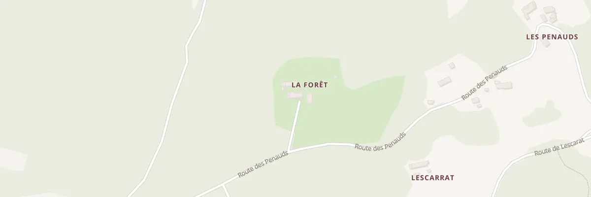 Plan du 746 La Foret à Queyssac