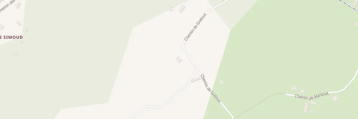 Plan du 336 Che des Greloux à Lembras