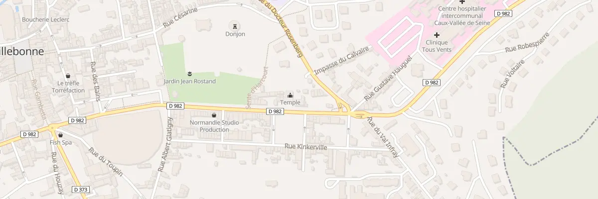 Plan du 27B Rue Victor Hugo à Lillebonne