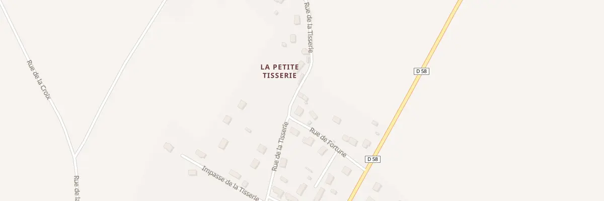 Plan du 30 Rue de la Tisserie à Pouzay