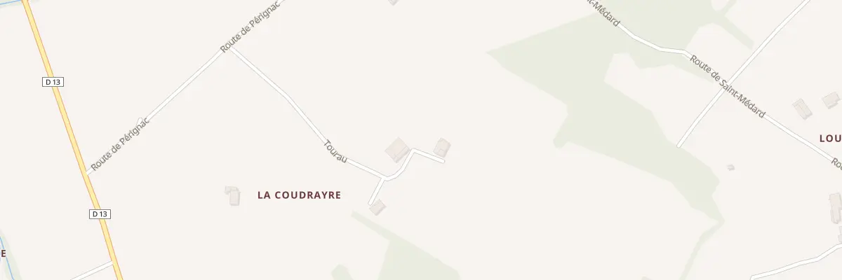 Plan du 236 Rte de Pérignac à Montpezat