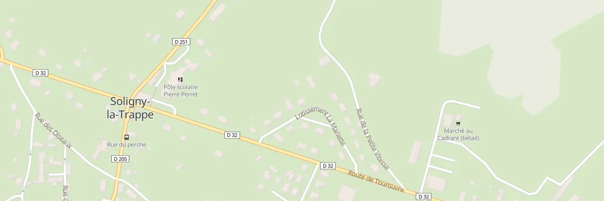 Plan du 5 Lot la Mariette à Soligny-la-Trappe