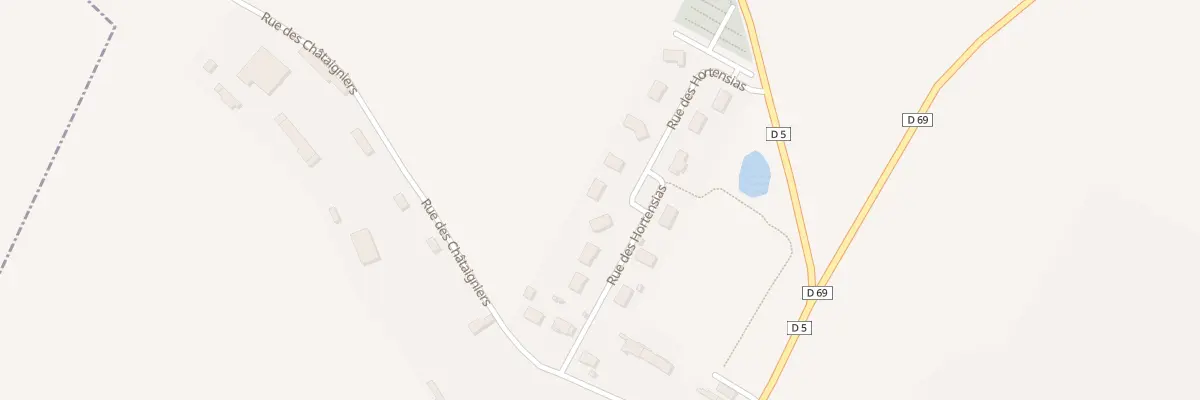 Plan du 4 Rue des Hortensias à Theuville-aux-Maillots