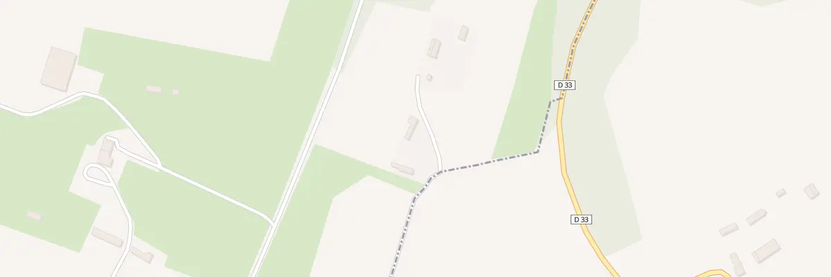 Plan du 1 Imp aux Chiens à Ypreville-Biville