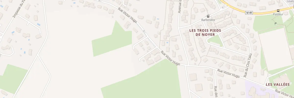 Plan du 39 Rue Victor Hugo à Luynes