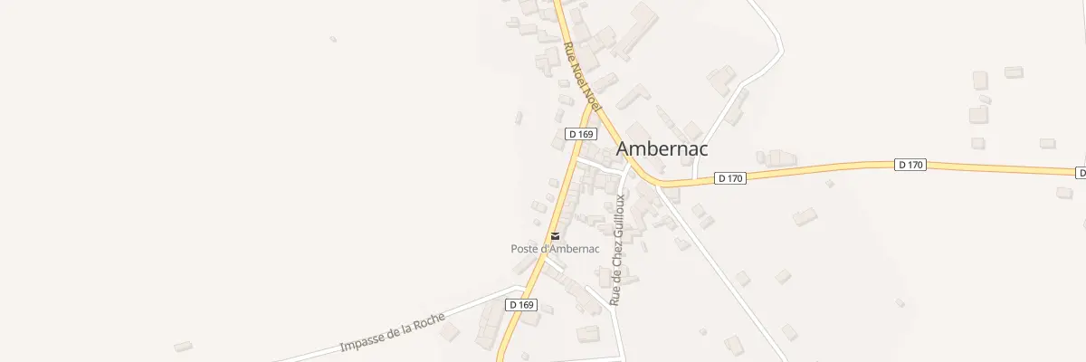 Plan du 12 Rue du Fournil à Ambernac