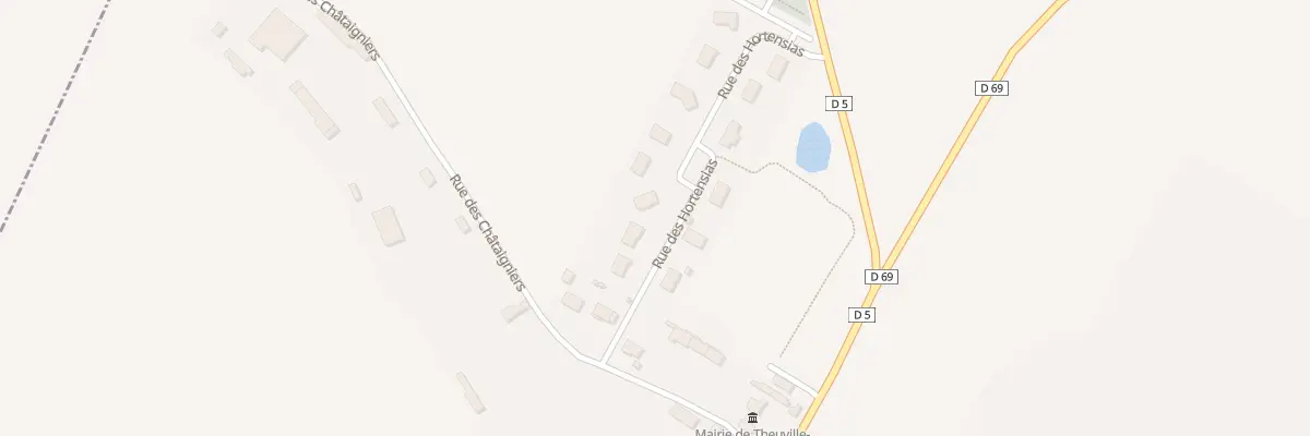 Plan du 3 Rue des Hortensias à Theuville-aux-Maillots