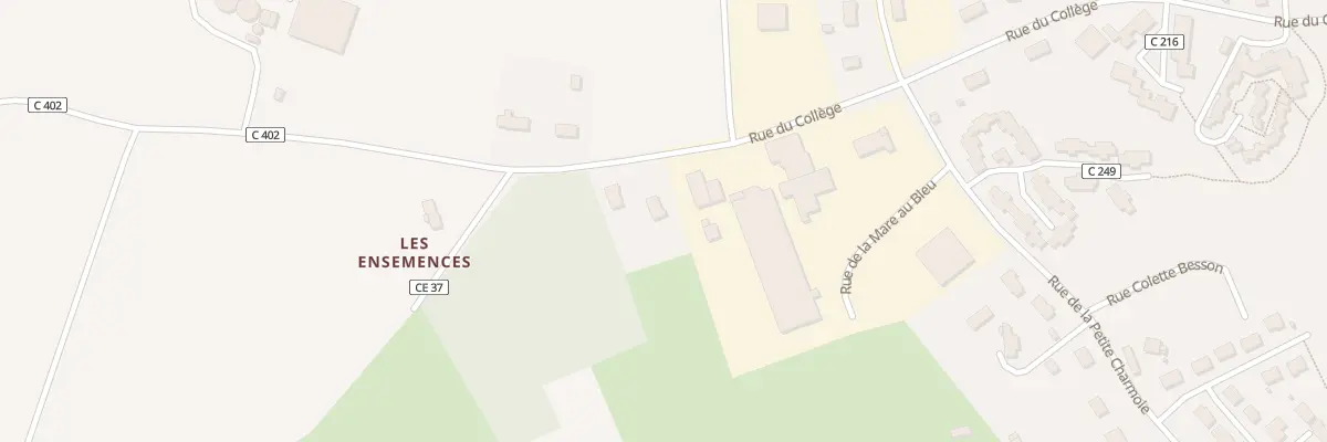 Plan du 47 Rue du Collège à Bouloire