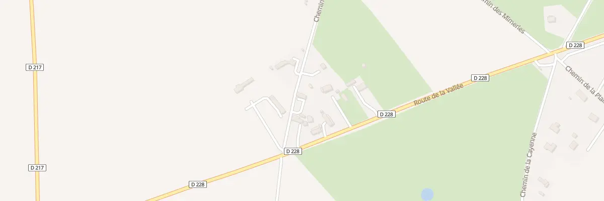 Plan du 62 Che de la Croix de Pierre à Hattenville