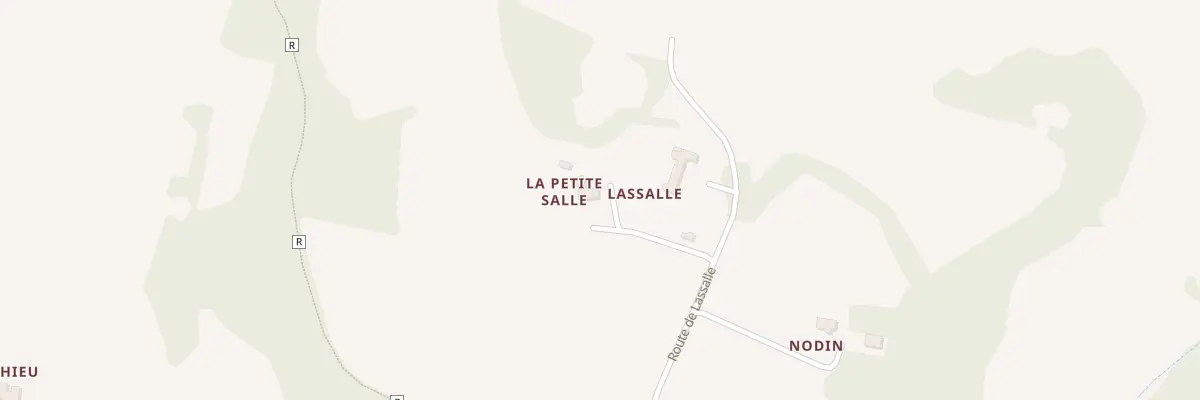Plan du 5040 A Lassalle à Marsolan