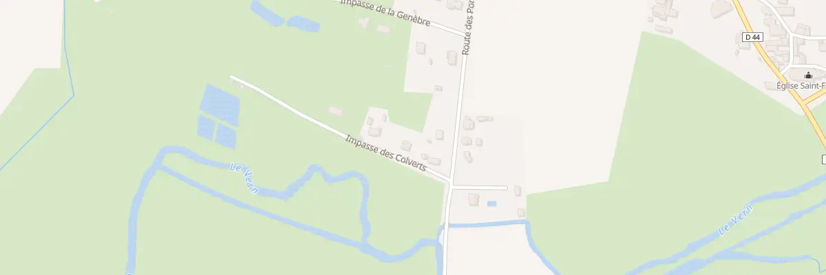 Plan du 1 La Genebre à Grignols