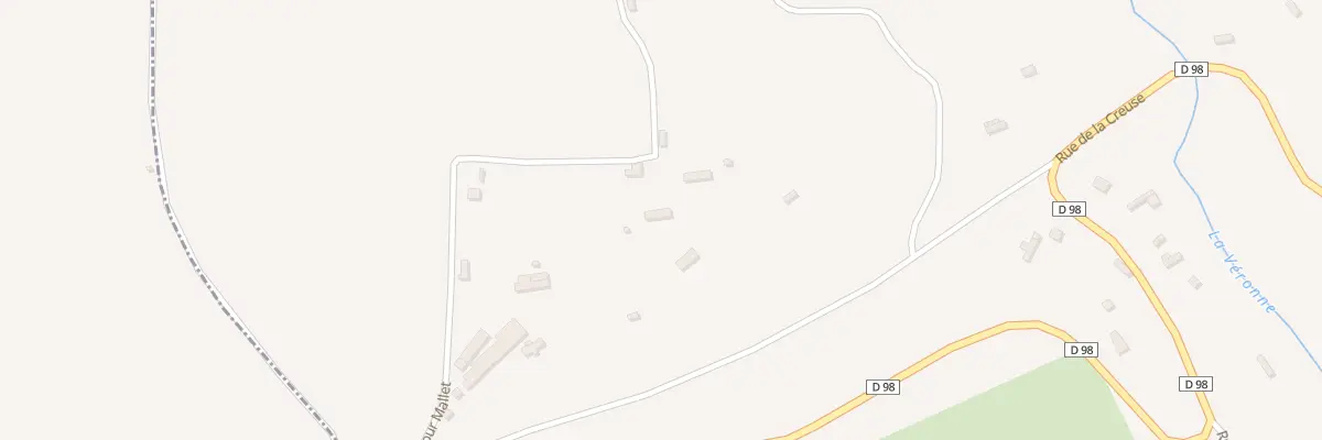 Plan du 364 Rue de la Cour Mallet à Saint-Étienne-l’Allier