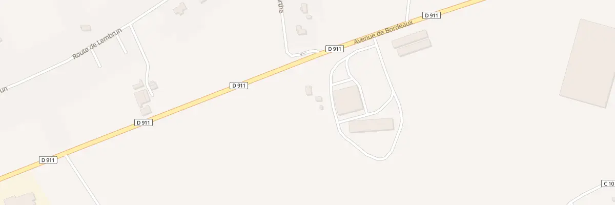 Plan du 859 Av de Bordeaux au Temple-sur-Lot