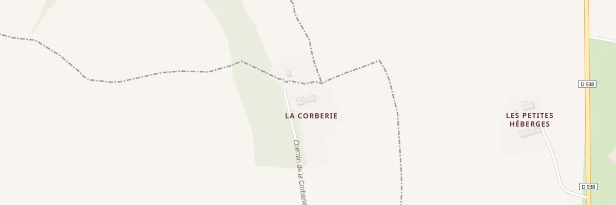Plan du 36 La Corberie à Saint-Denis-sur-Huisne