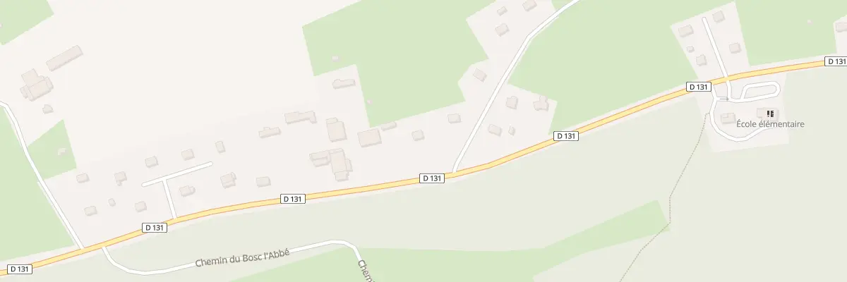 Plan du 1 Che des Mesnieres à Caorches-Saint-Nicolas