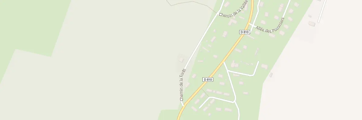 Plan du 113 Che de la Foret à Sainte-Opportune-la-Mare