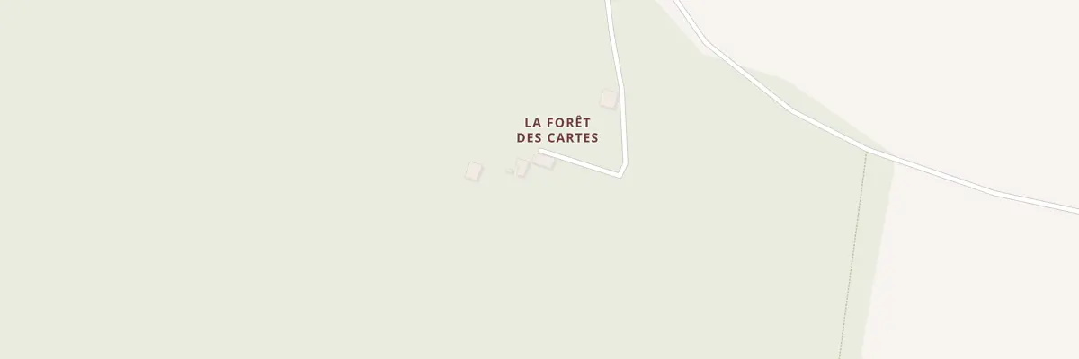 Plan du 3 Vge La Foret des Cartes à Saint-Laurent-de-Jourdes