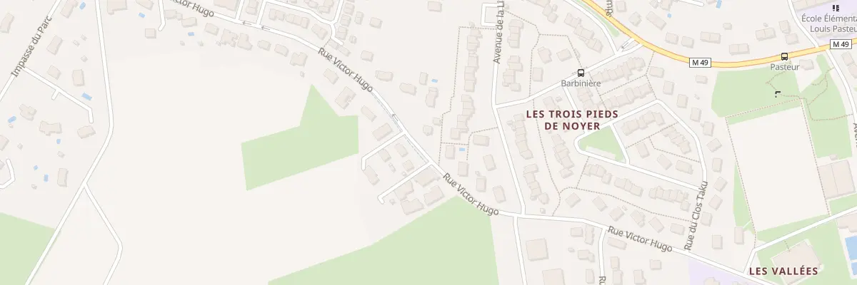 Plan du 46 Rue Victor Hugo à Luynes