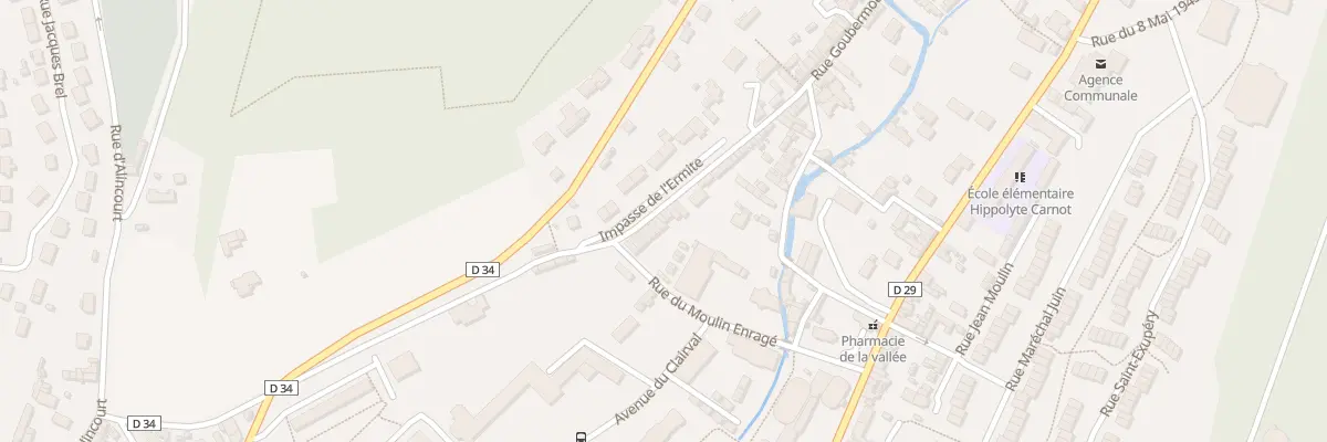 Plan du 20 Rue Goubermoulins à Lillebonne