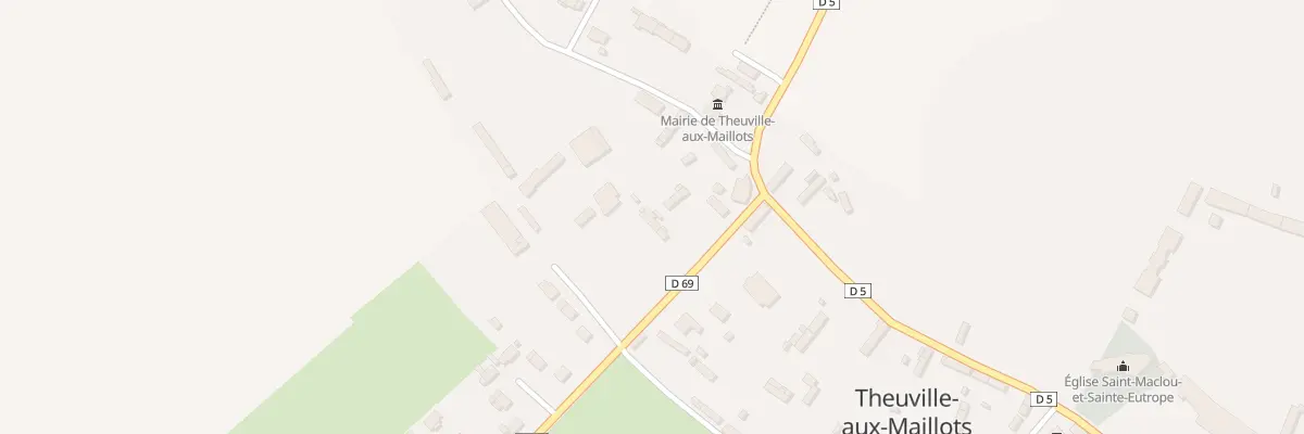 Plan du 8 Rue des Fleurs à Theuville-aux-Maillots