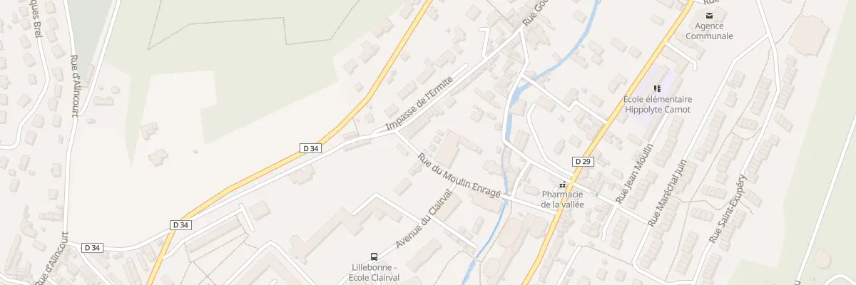 Plan du 10 Rue Goubermoulins à Lillebonne