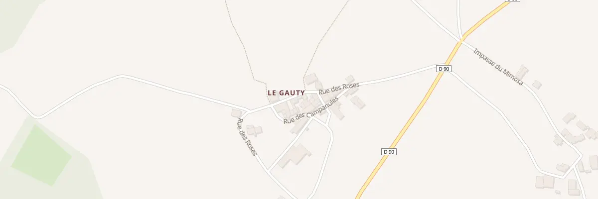 Plan du 192 Le Gauty à Varaignes