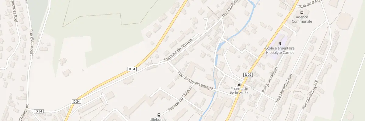Plan du 16 Rue Goubermoulins à Lillebonne