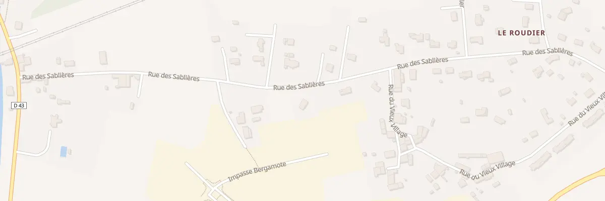 Plan du 20 Rue des Sablières à Saint-Astier