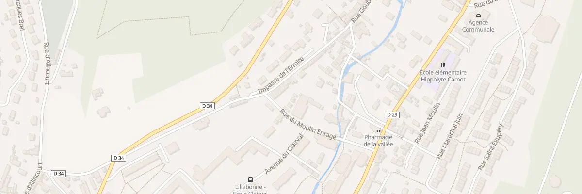 Plan du 14 Rue Goubermoulins à Lillebonne