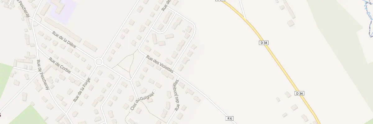 Plan du 4 Rue des Iris à Thorigné-sur-Dué